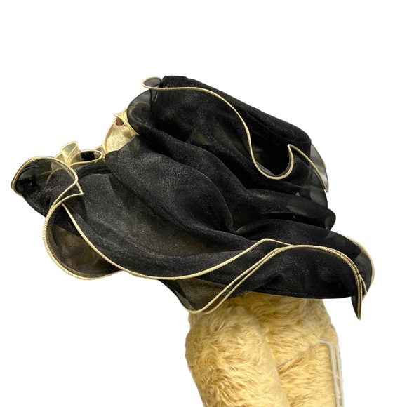 Something Special LA Organza Floral Hat - Picture 7 of 16